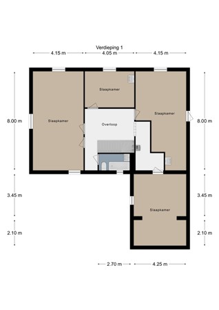 Floorplan - Pater Janssenstraat 2, 6291 LB Vaals